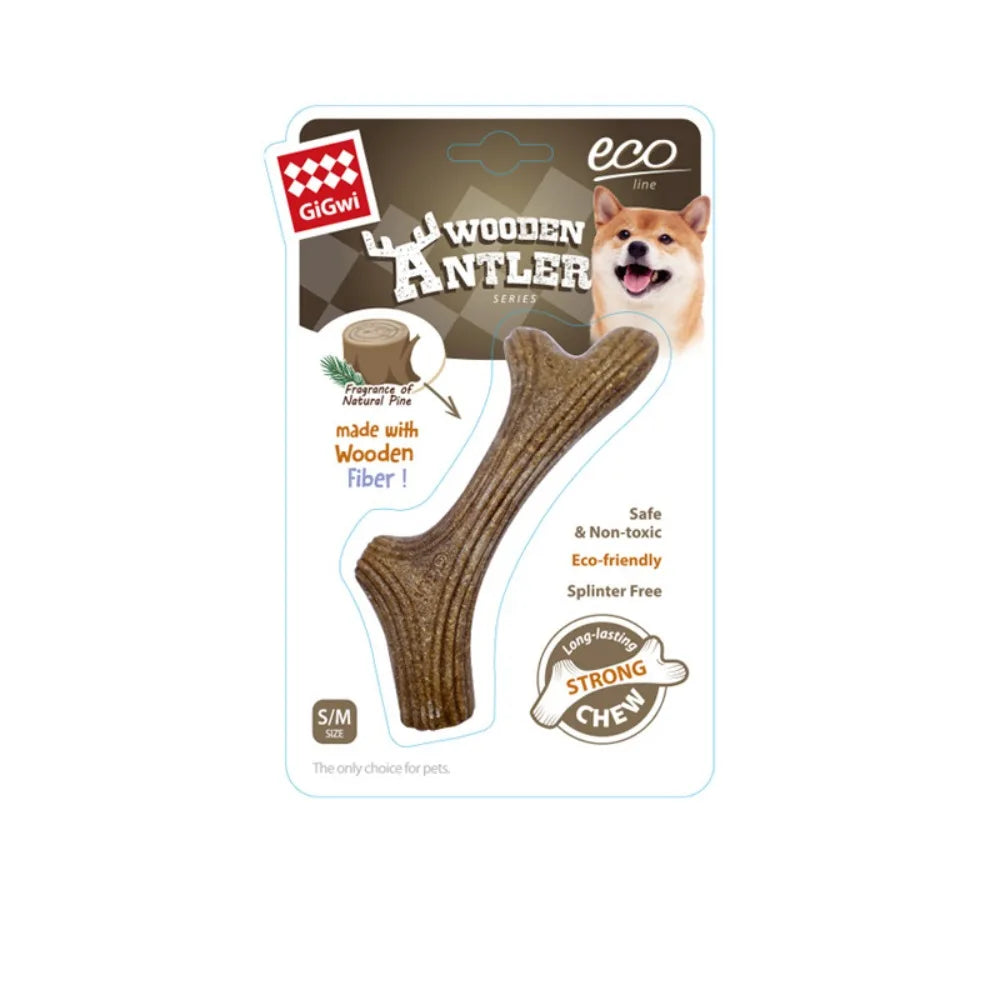 Real Wooden Deer Antlers Dog Chew Toys for Aggressive Chewers Large Dog