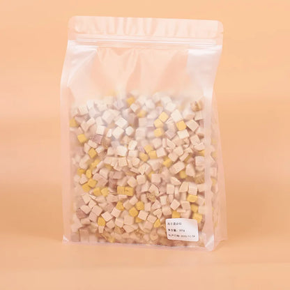 Pet freeze-dried wholesale chicken breast duck quail egg yellow 500g