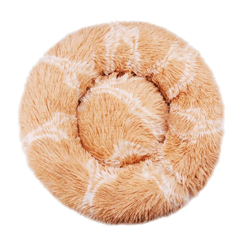 Round Pet Super Soft Bed for Larger Pets