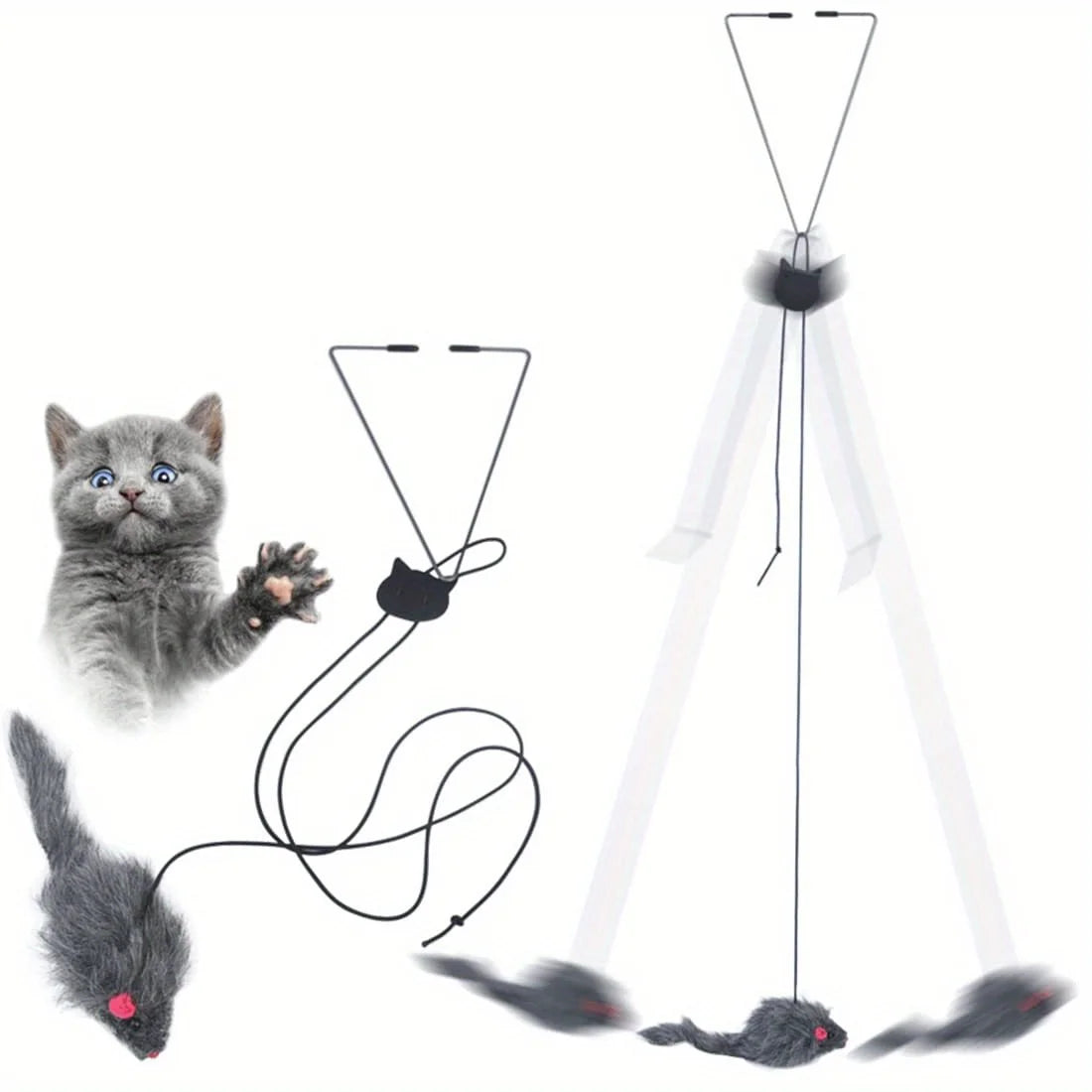 Door Hanging Cat Toy Stress Relieve