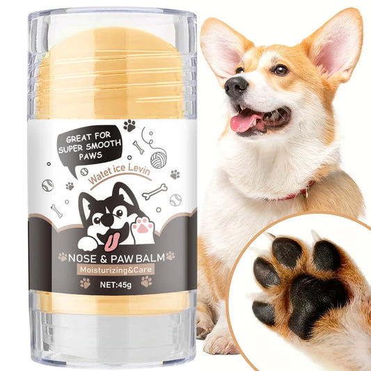 Dog Paw-Nose Balm Contains Wax, Oil, Butter, and Extracts