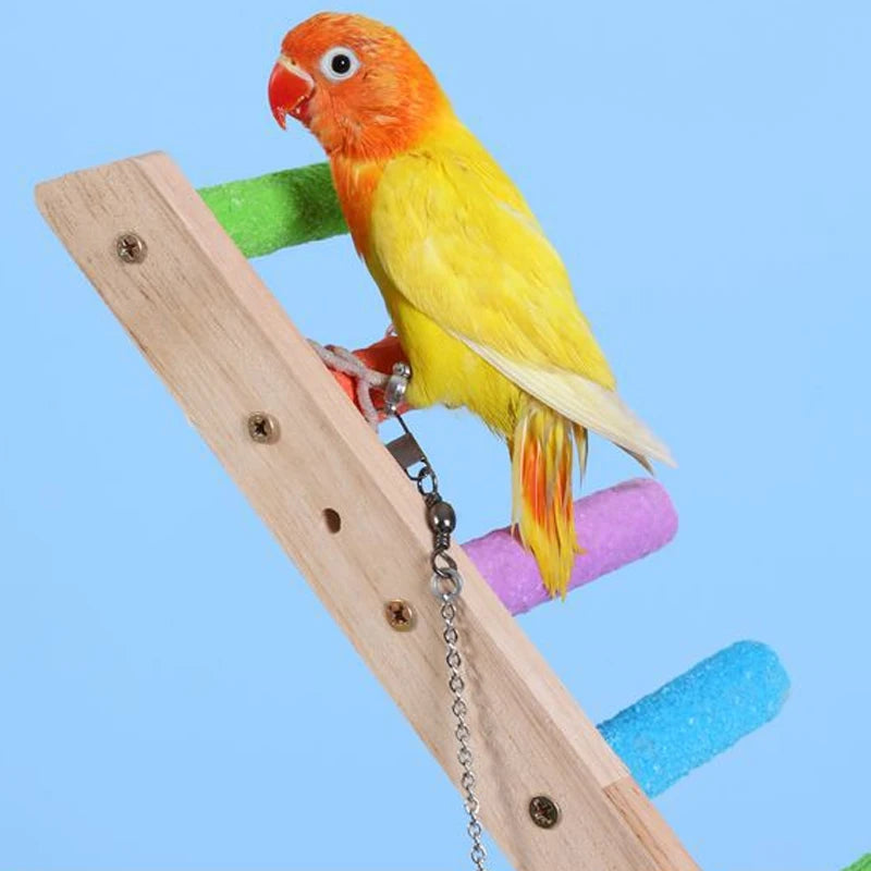 4/6/8 Steps Bird Climbing Toy Ladder