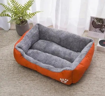Warm Pet Bed Candy-colored Square Nest