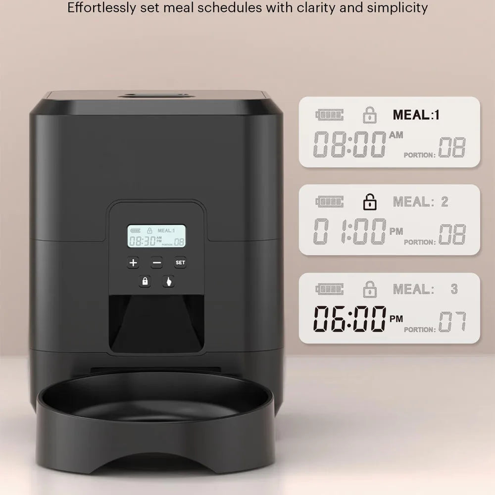 Smart Automatic Pet Feeder Slow Food Machine With Timed Quantitative