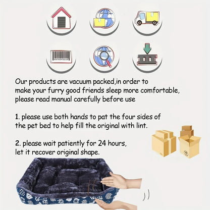 Pet Bed Sofa Mats Winter