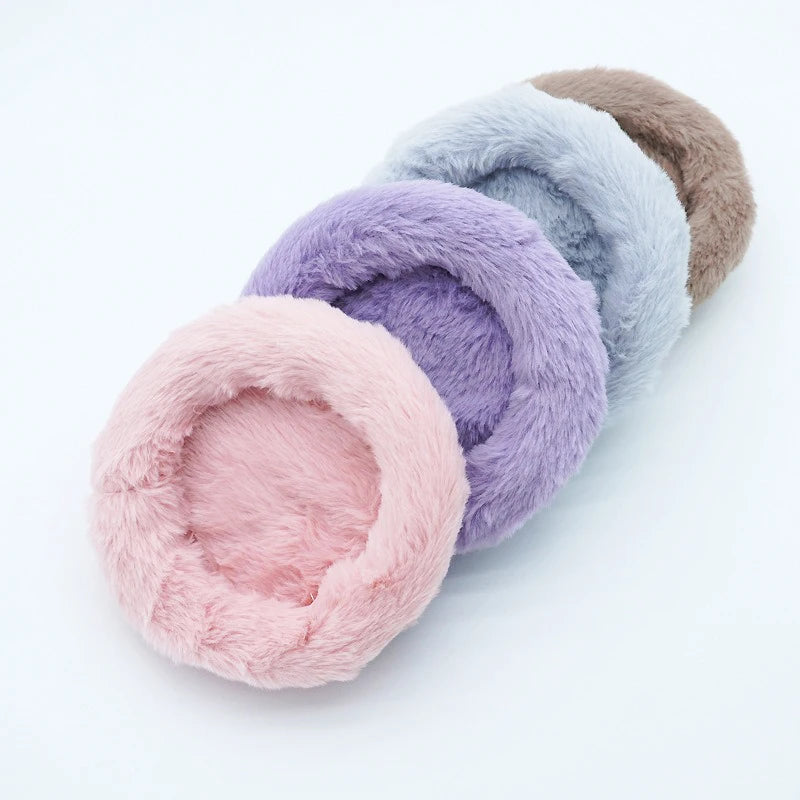 Autumn Winter Round Warm Hamster Nest Mat Bed for Small Animals
