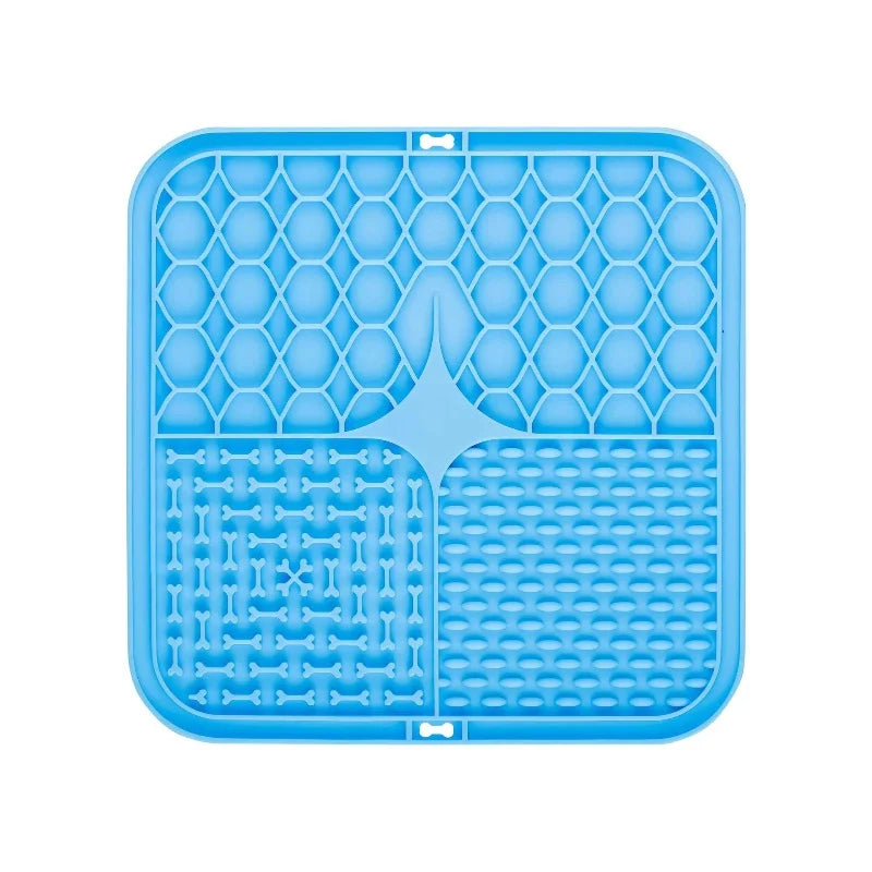 Pet Lick Silicone Mat Slow Food Plate for Pet Distraction