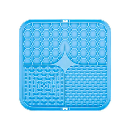 Pet Lick Silicone Mat Slow Food Plate for Pet Distraction