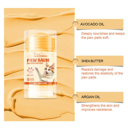 Pet Paw Balm Moisturizer Repair Dry Cracked Paws Lick Safe