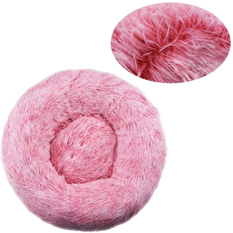 Round Pet Super Soft Bed for Larger Pets