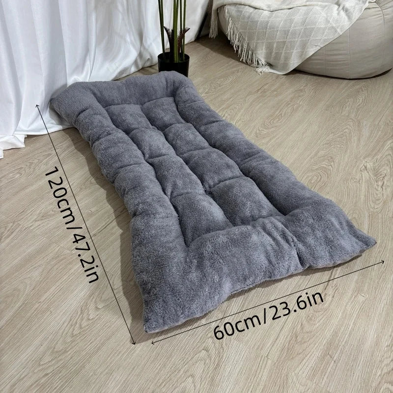 Extra Large Plush Dog Bed Sofa Thickened Super Soft Polyester Pet Mat