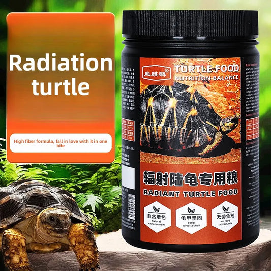 XUEQILIN Premium Tortoise Food for Desert Species - High Fiber Herbivore Diet for Adult &Baby Sulcata,Leopard,and Star Tortoises