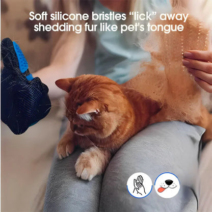 Pet Hair Glove Comb Hair remover Massage Brush