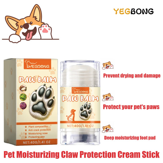 Pet Paw Balm Moisturizer Repair Dry Cracked Paws Lick Safe