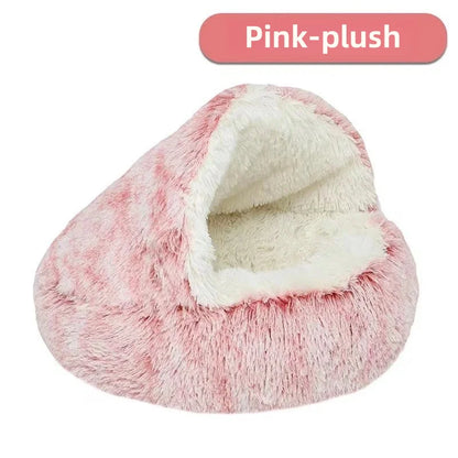 Autumn And Winter Soft Plush Pet Nest-Bed