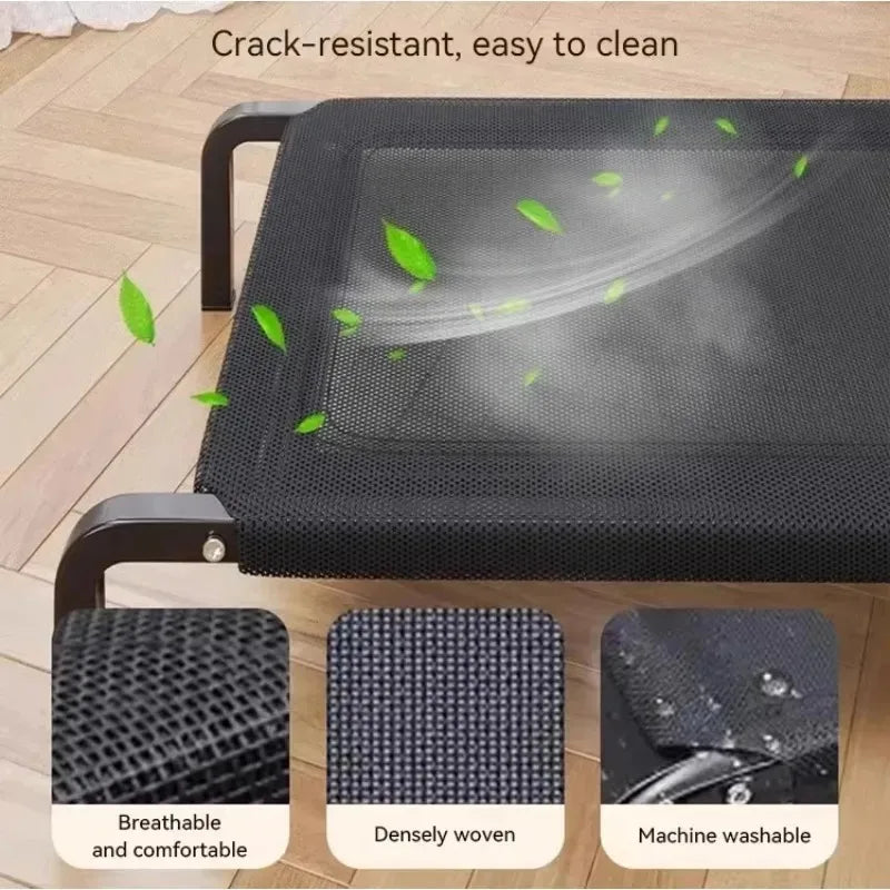 Foldable Dog Bed for All Seasons Detachable Washable Portable Great for travels