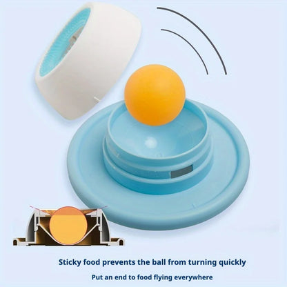 Pet Licking Interactive Snack Bowl, Promotes Dental Health
