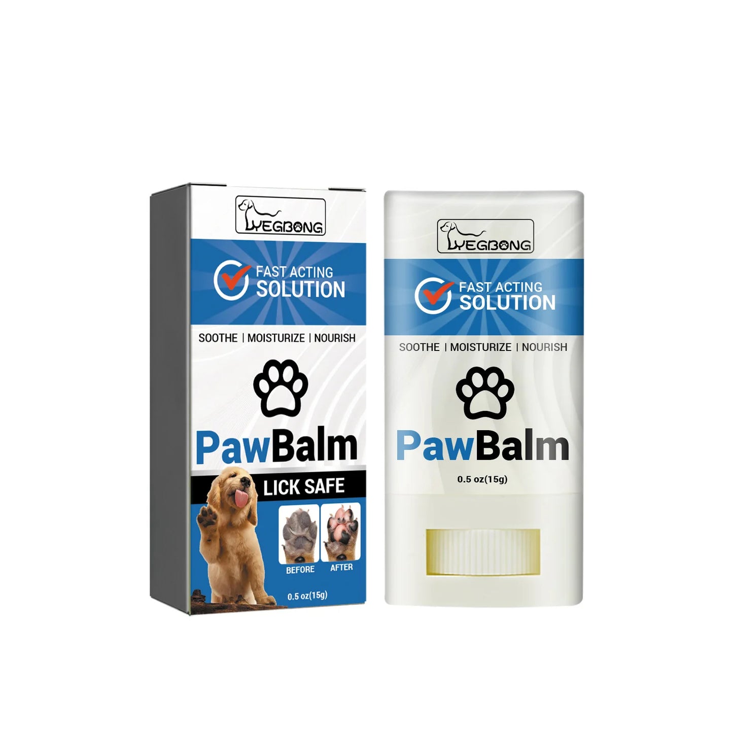 Dog Paw Balm  Moisturizing  Soother Protection From Cracked Paws