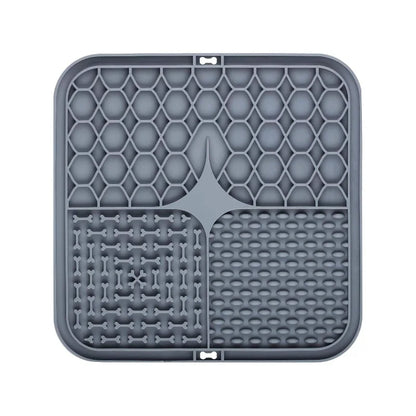 Pet Lick Silicone Mat Slow Food Plate for Pet Distraction