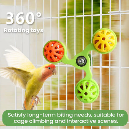 Parrot Toys Interactive  Rotating Windmill Toy