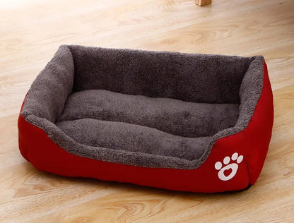 Warm Pet Bed Candy-colored Square Nest