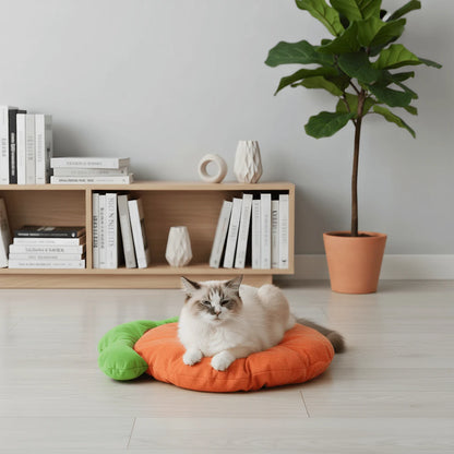 Carrot Shaped Small Bed- Thickened Guinea Pig Sofa/Cage Mat, Warm and Comfortable Bed, Suitable for Rabbits, Guinea Pigs
