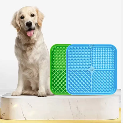 Pet Lick Silicone Mat Slow Food Plate for Pet Distraction