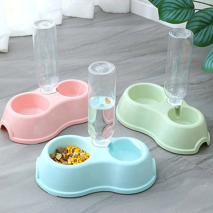 Basic Pets Bowl Feeder And Water Dispenser
