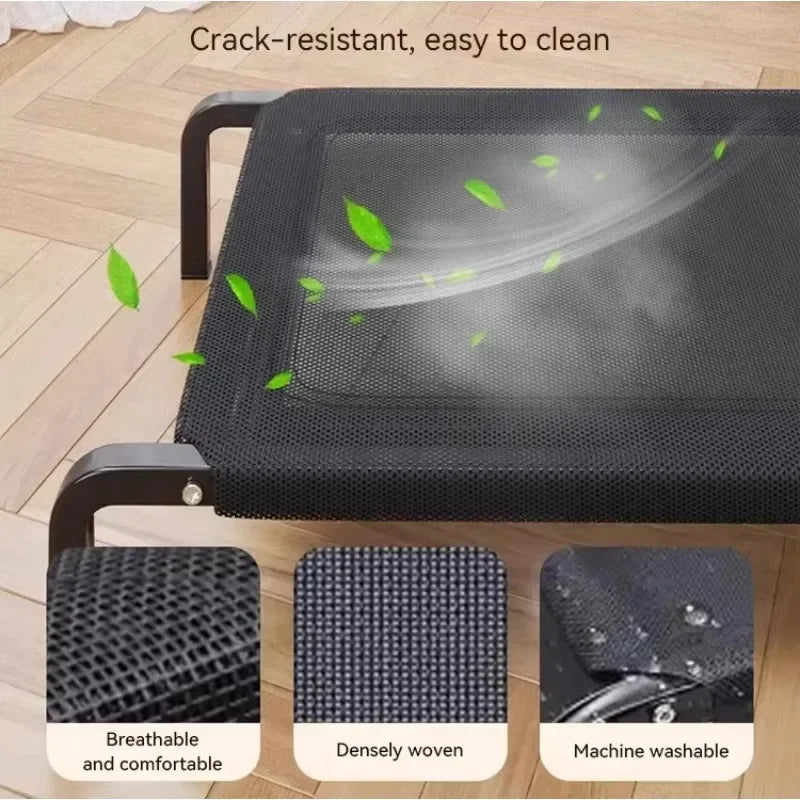 Foldable Dog Bed for All Seasons Detachable Washable Portable Great for travels