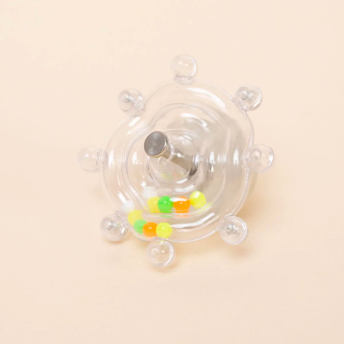 Interactive Parrot Toy, Rotating Treat Dispenser