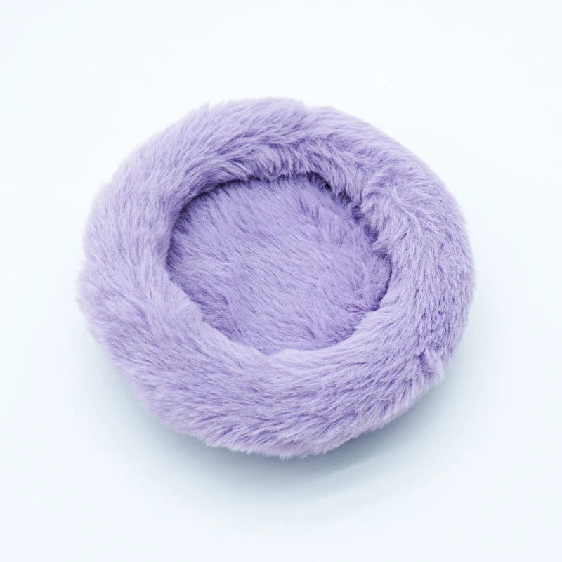 Autumn Winter Round Warm Hamster Nest Mat Bed for Small Animals