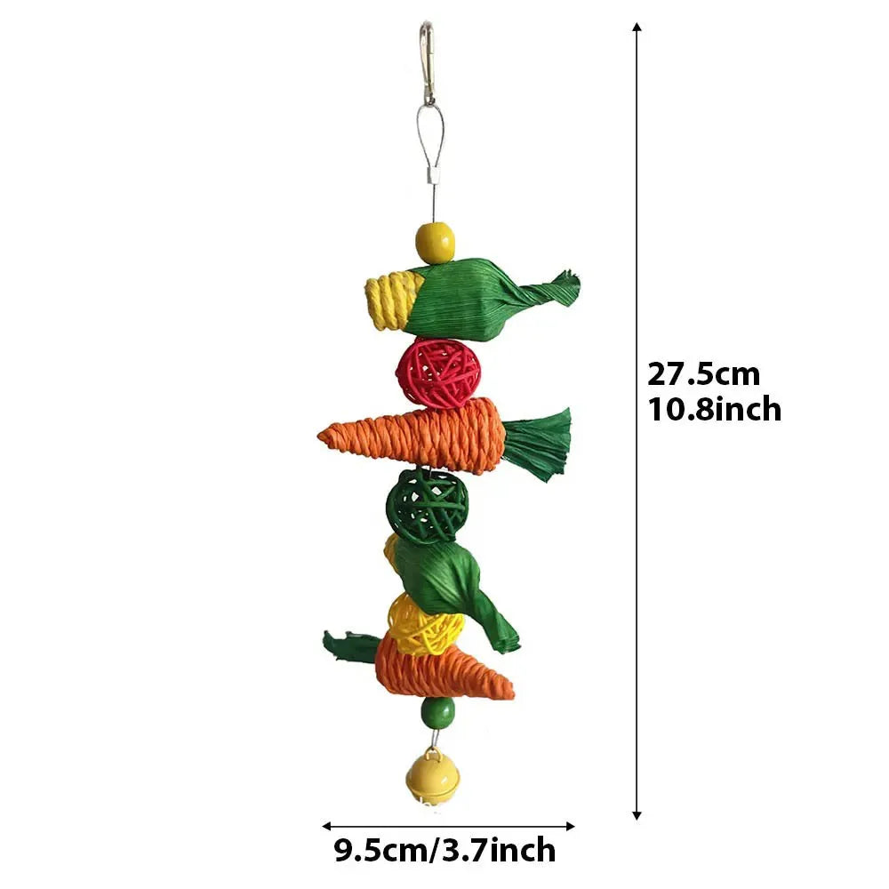 Pet Parrot Chewing Hanging Toys