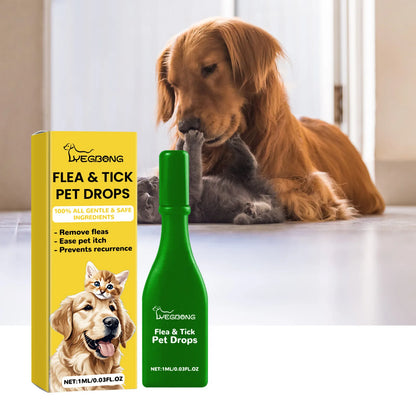 Anti Flea Drops, Lice Remover, Relieve Skin Itching