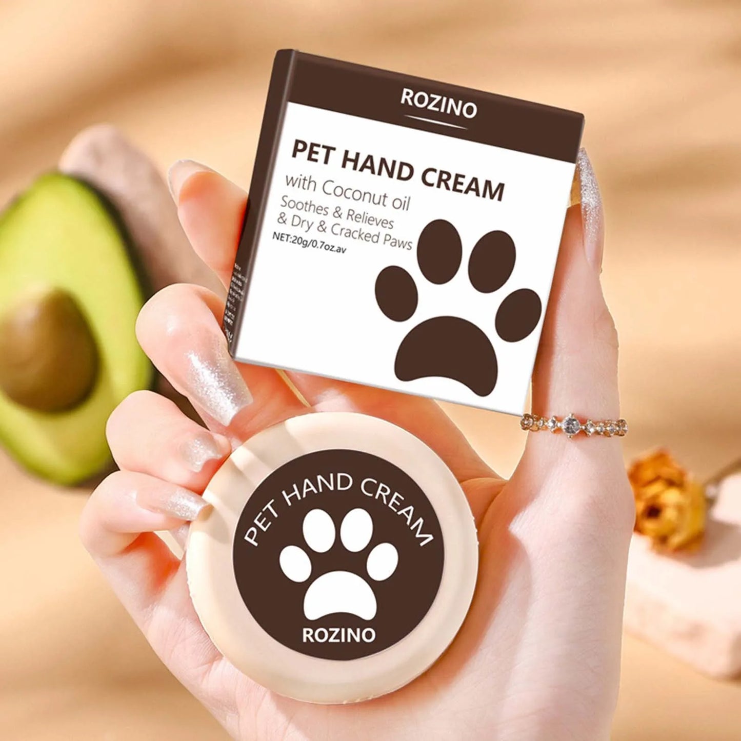 20g/15g Dog Paw Balm Paw Care Balm Moisturizing Protection for Paws