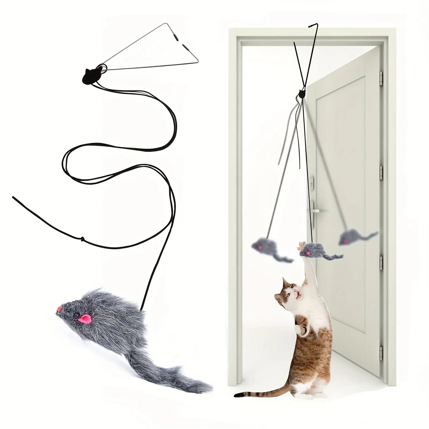 Door Hanging Cat Toy Stress Relieve