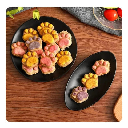 10/20/50Pcs Cat Snacks Freeze-Dried Claw Biscuits