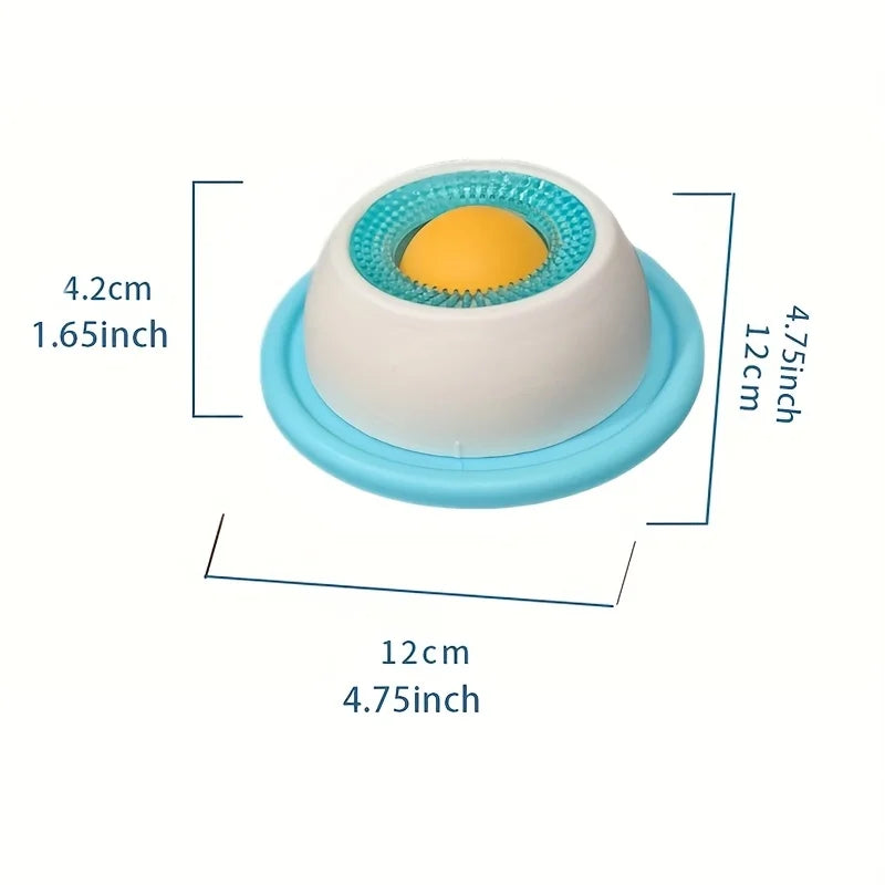 Pet Licking Interactive Snack Bowl, Promotes Dental Health
