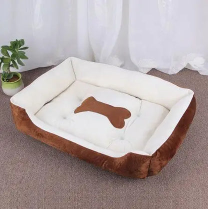 Warm Pet Bed Candy-colored Square Nest