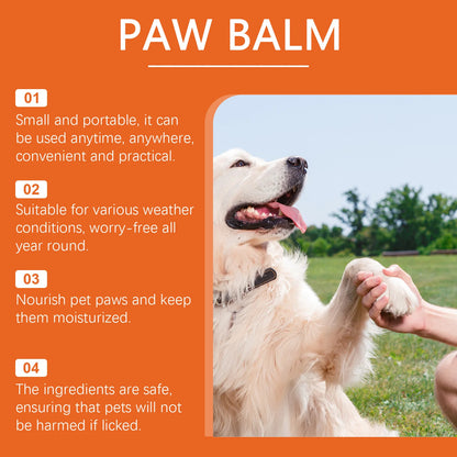 Pet Paw Balm Moisturizer Repair Dry Cracked Paws Lick Safe