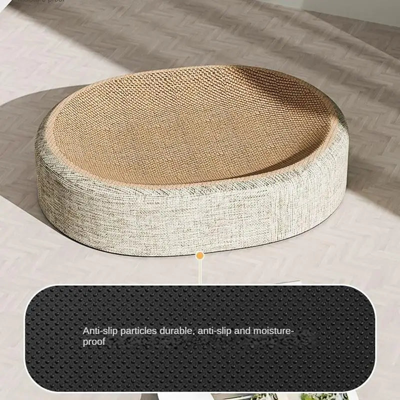 2in1 Cat Scratching Board And Nest