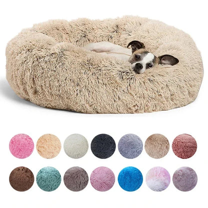 Round Pet Super Soft Bed for Larger Pets