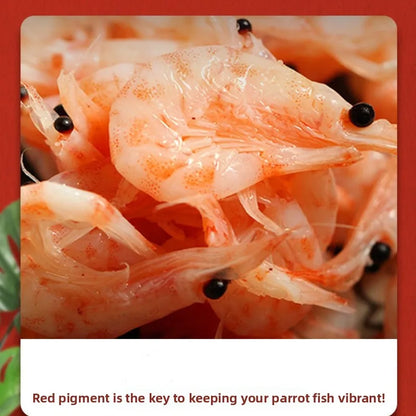 XUEQILIN Fish Special Feed for Lucky Parrot Fish (Red Intensifier Formula)