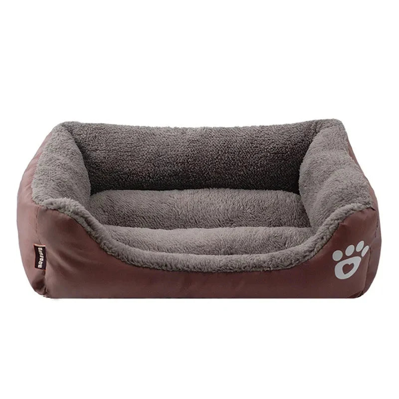 Warm Pet Bed Candy-colored Square Nest