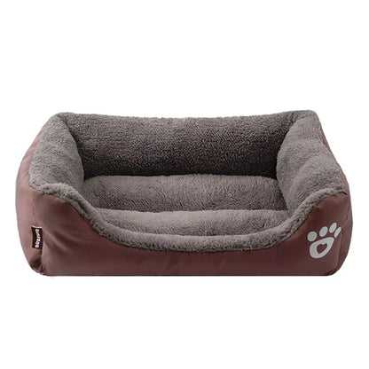 Warm Pet Bed Candy-colored Square Nest