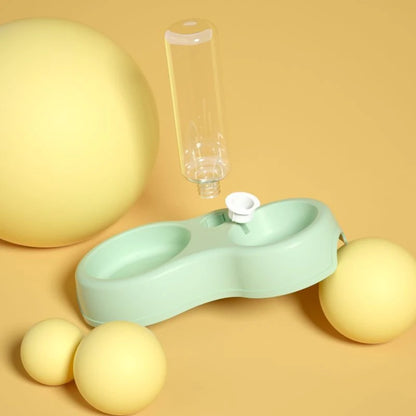 Basic Pets Bowl Feeder And Water Dispenser