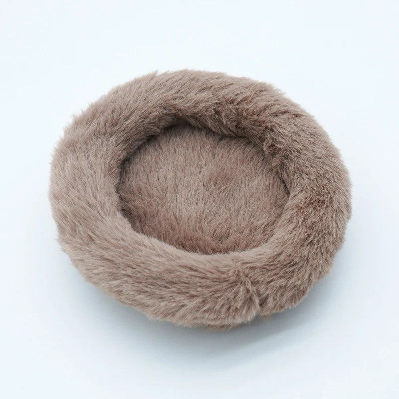 Autumn Winter Round Warm Hamster Nest Mat Bed for Small Animals