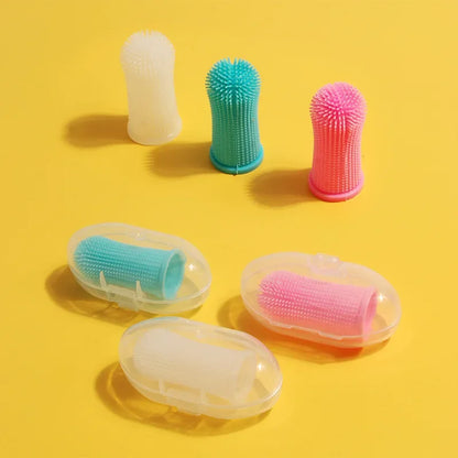 Dog Super Soft  Finger Toothbrush  Nontoxic Silicone