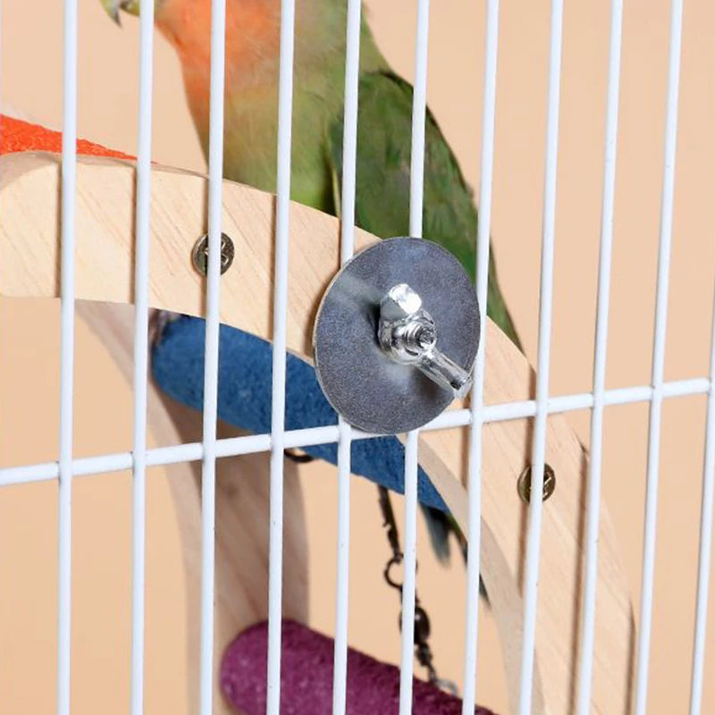 4/6/8 Steps Bird Climbing Toy Ladder