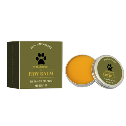 Natural Pet Paw Balm Protection From Hot Pavements, Moisturizer For Cracked Paw