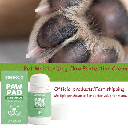 Pet Paw Care Cream for Dogs And Cats - Moisturizing Hydrating Paw Pad & Claw Protection